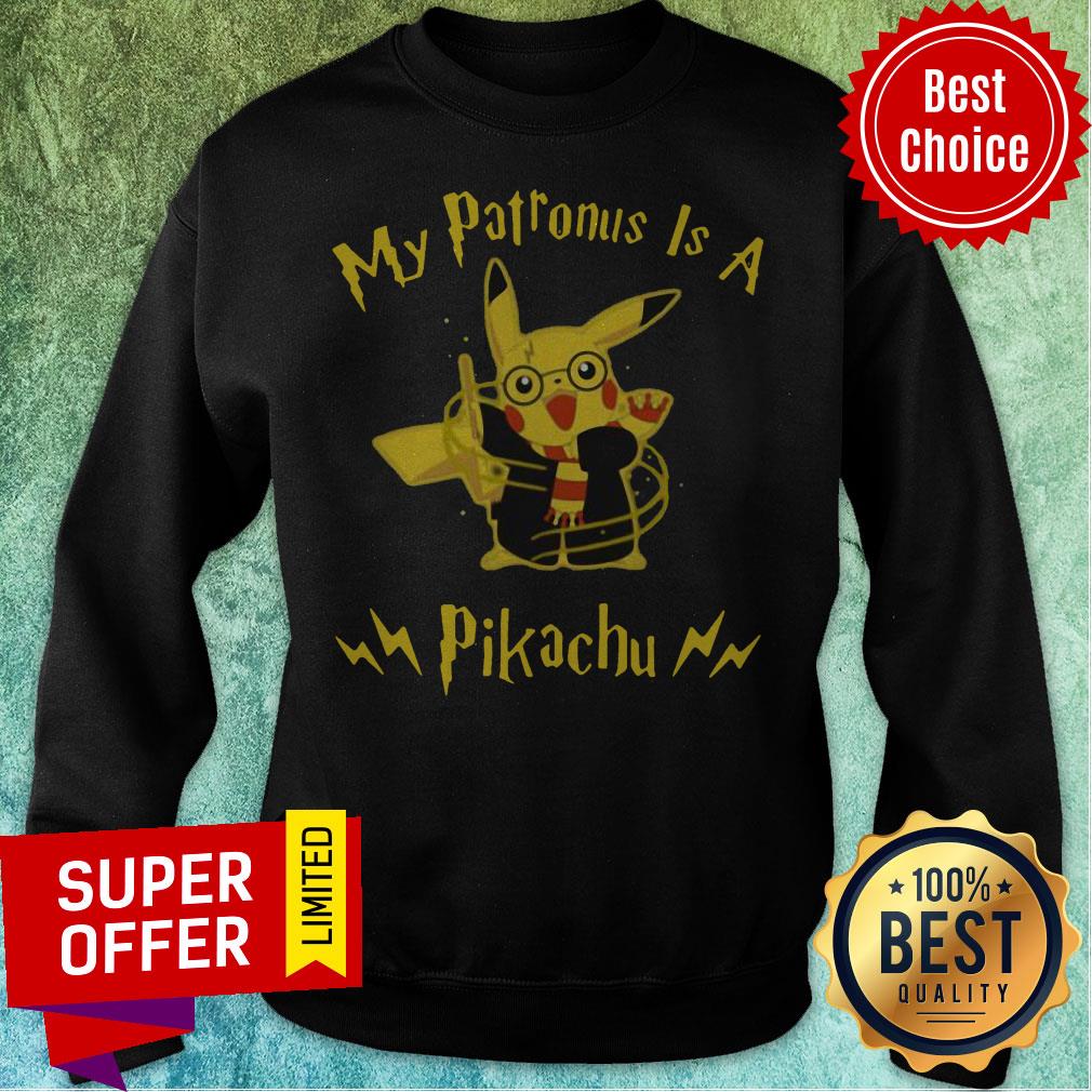 Top Pokemon My Patronus Is An Pikachu Shirt - Image 4