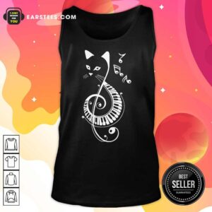 Alternative view of Top Cat Music Note Shirt