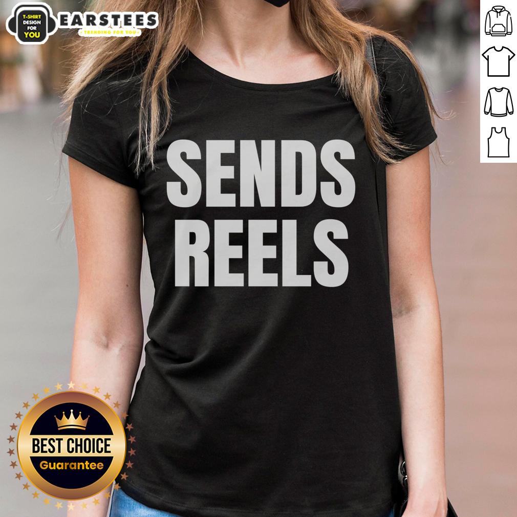 Funny Sends Reels T-Shirt - Image 3