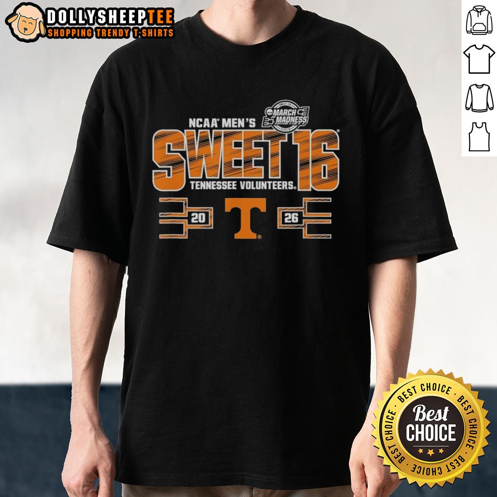 Top Tennessee Volunteers NCAA Men's Sweet 16 2026 Men's March Madness T-Shirt