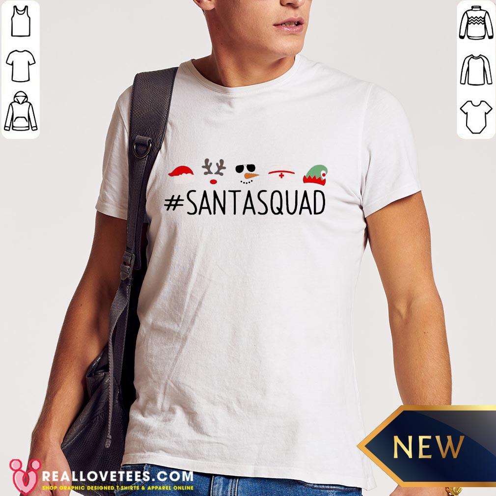 Beautiful Santa Squad Christmas Shirt