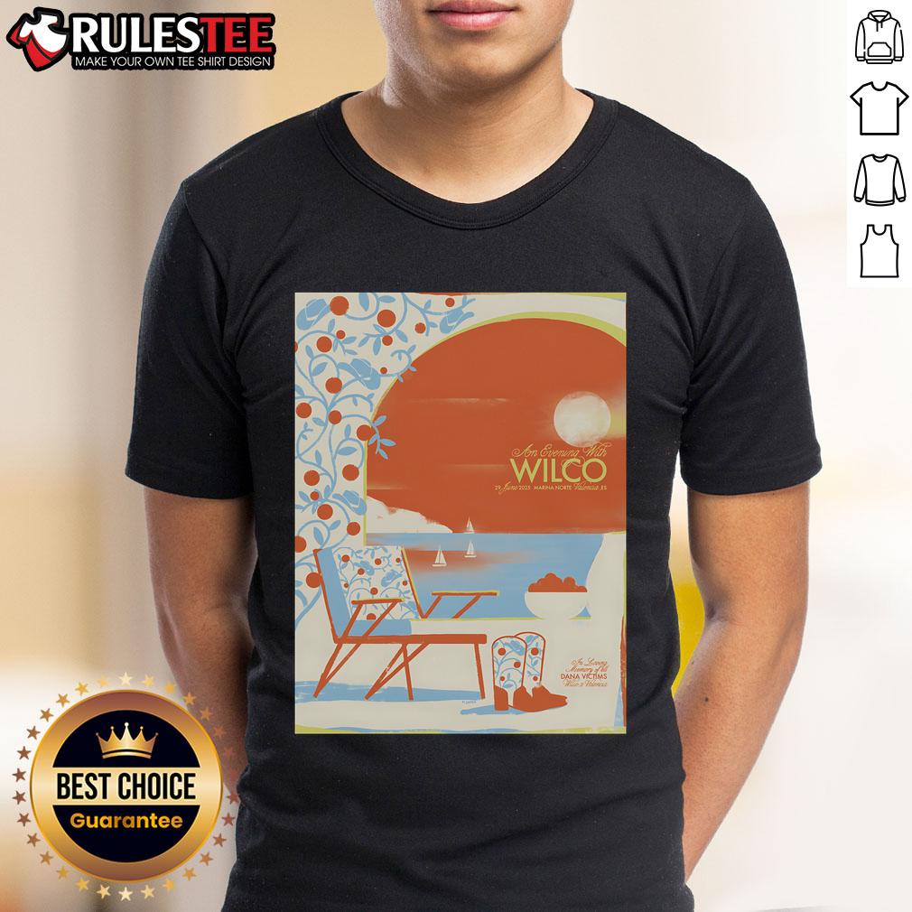 Official Wilco Valencia ES Marina Norte June 29 2025 Poster T-Shirt