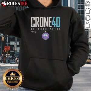 Alternative view of Official McKinley Crone #40 Orlando Pride Elite Signature T-Shirt