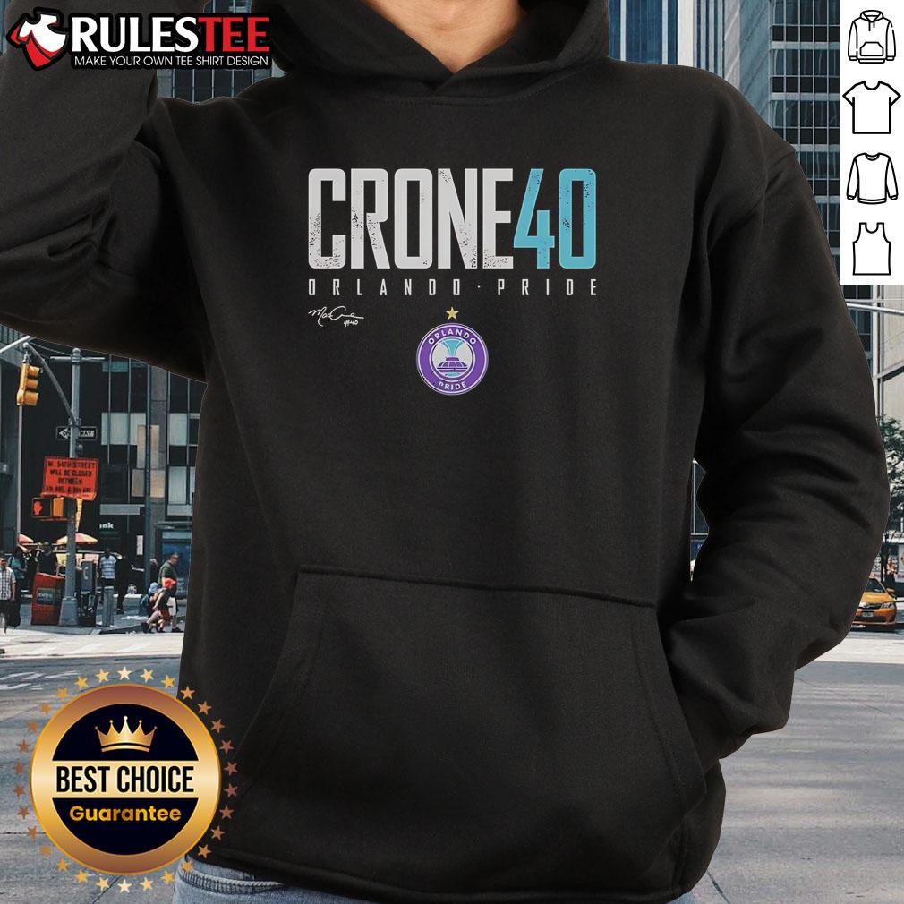 Official McKinley Crone #40 Orlando Pride Elite Signature T-Shirt - Image 2