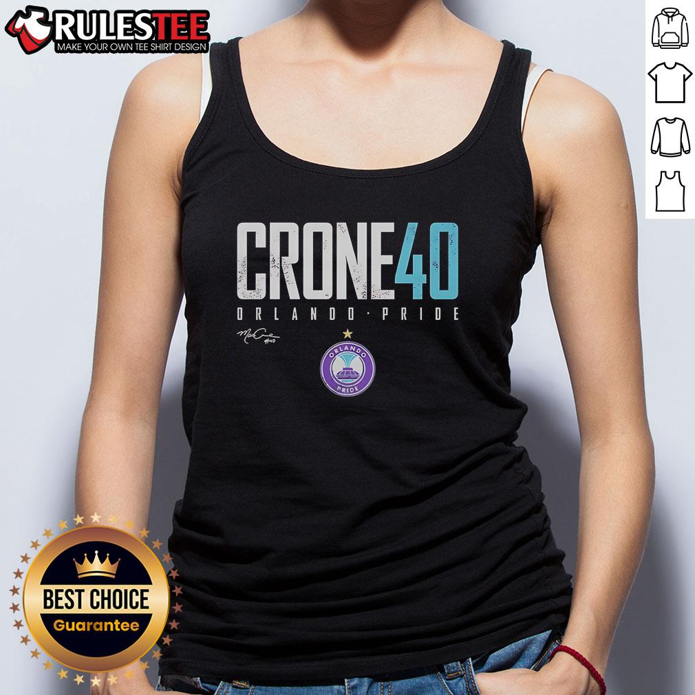 Official McKinley Crone #40 Orlando Pride Elite Signature T-Shirt - Image 5