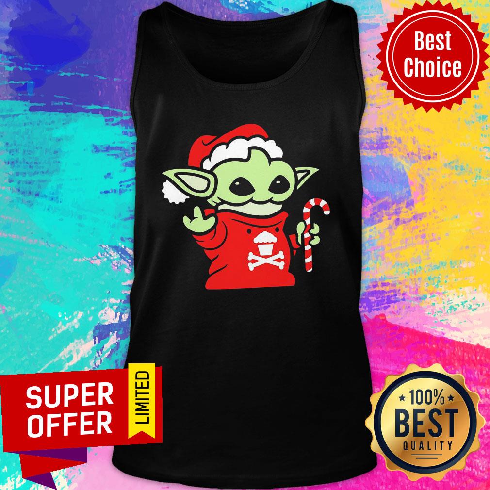 Funny Santa Baby Yoda Christmas Shirt - Image 3