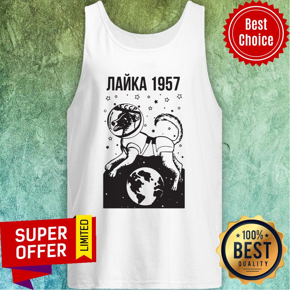 Official Laika 1957 Ringer Shirt - Image 4