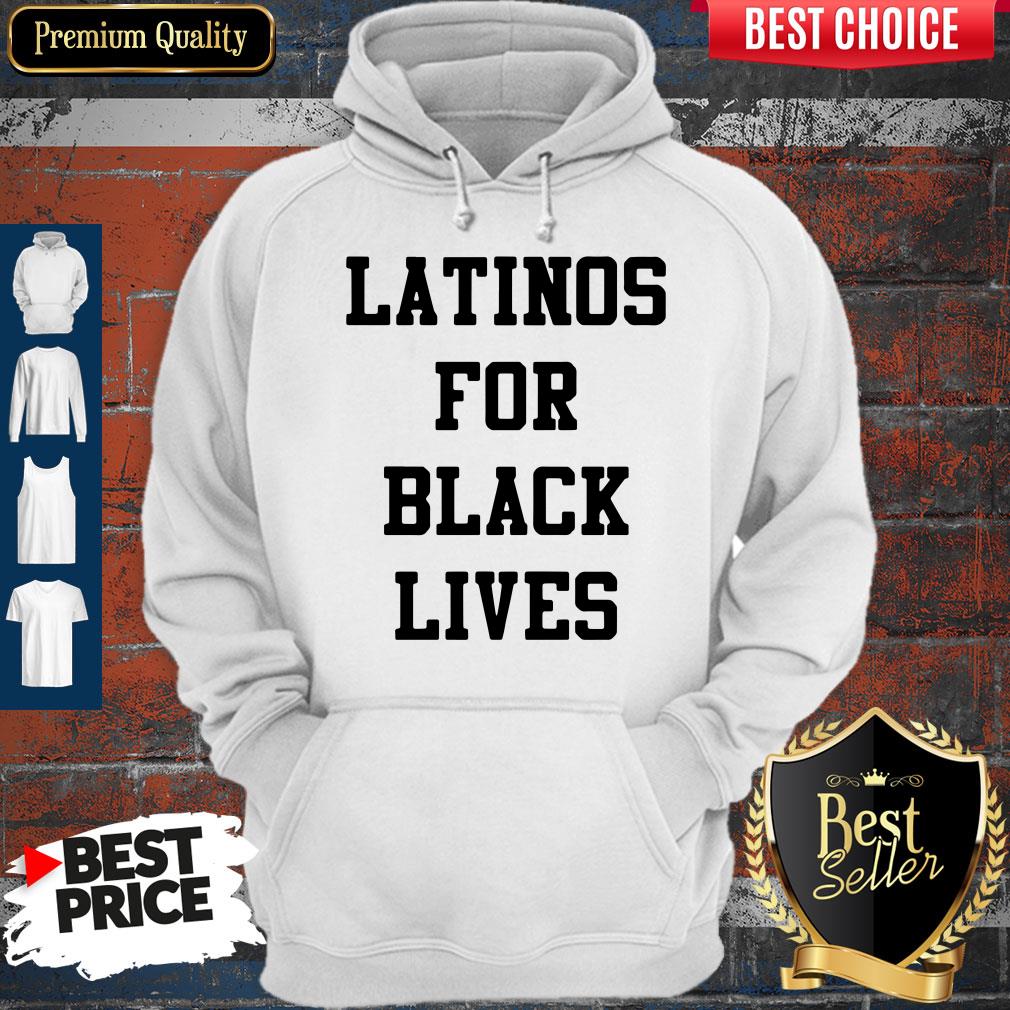 Premium Latinos For Black Lives Shirt - Image 5