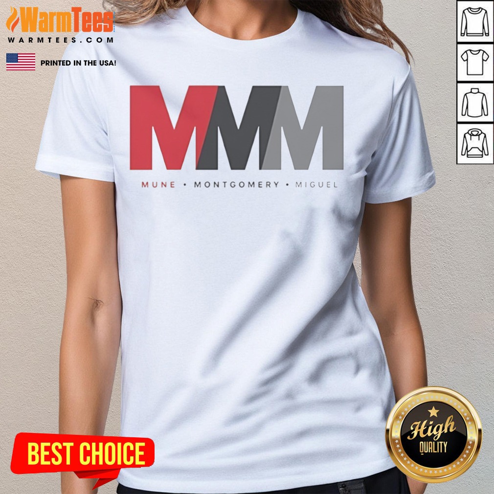 Premium Mune Montgomery Miguel MMM Logo Shirt - Image 3