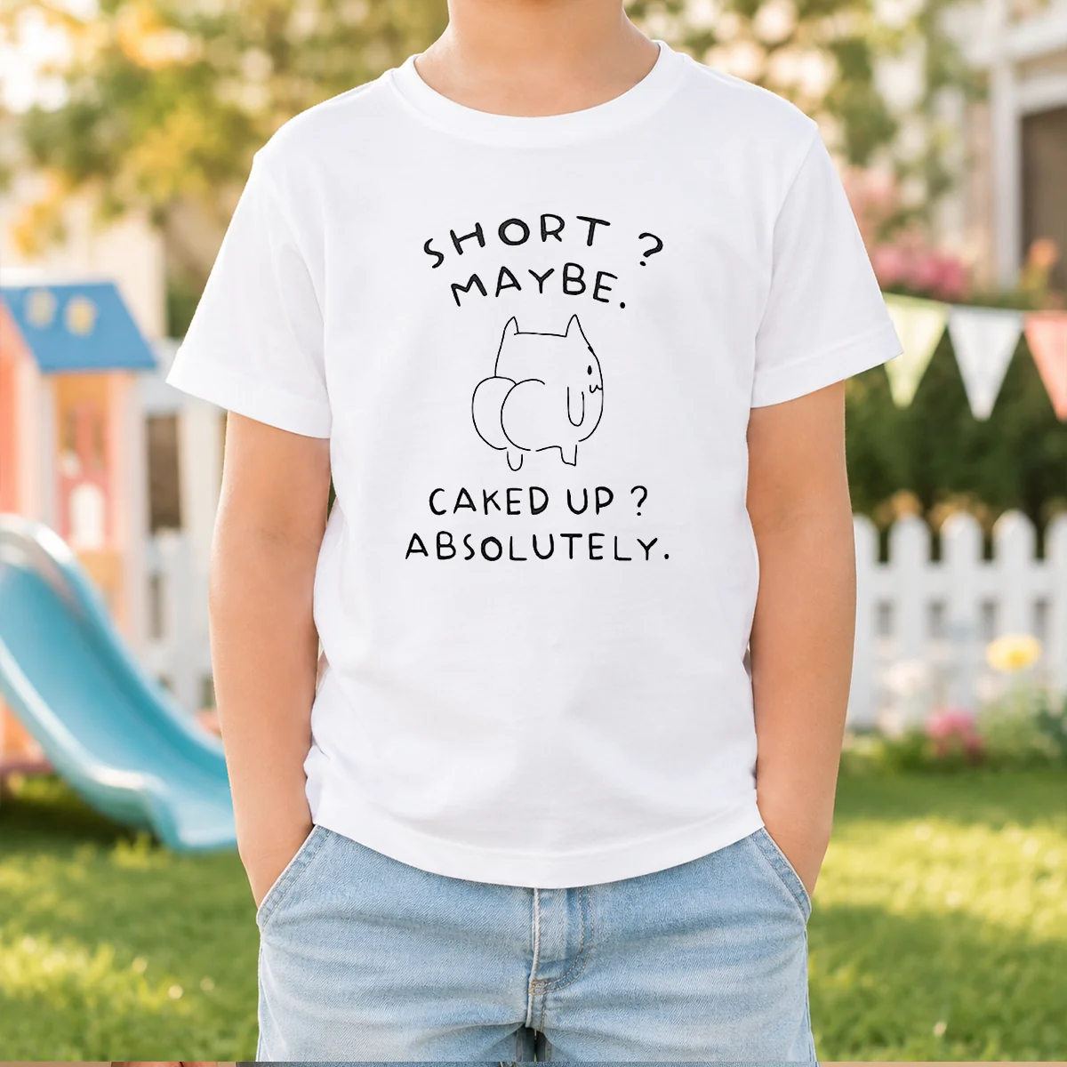 Pretty Short Maybe Caked Up Absolutely Cat Shirt - Image 8