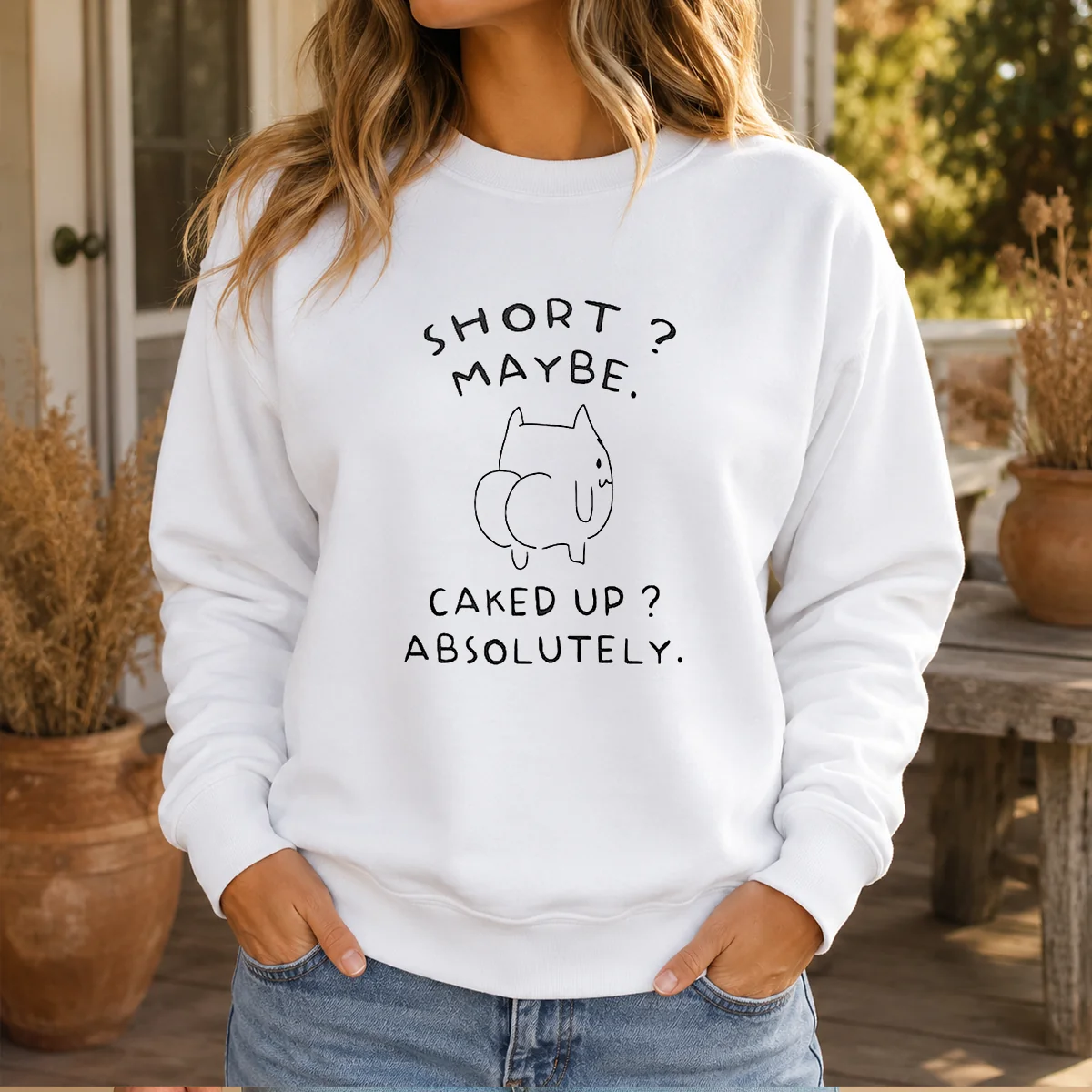 Pretty Short Maybe Caked Up Absolutely Cat Shirt - Image 6