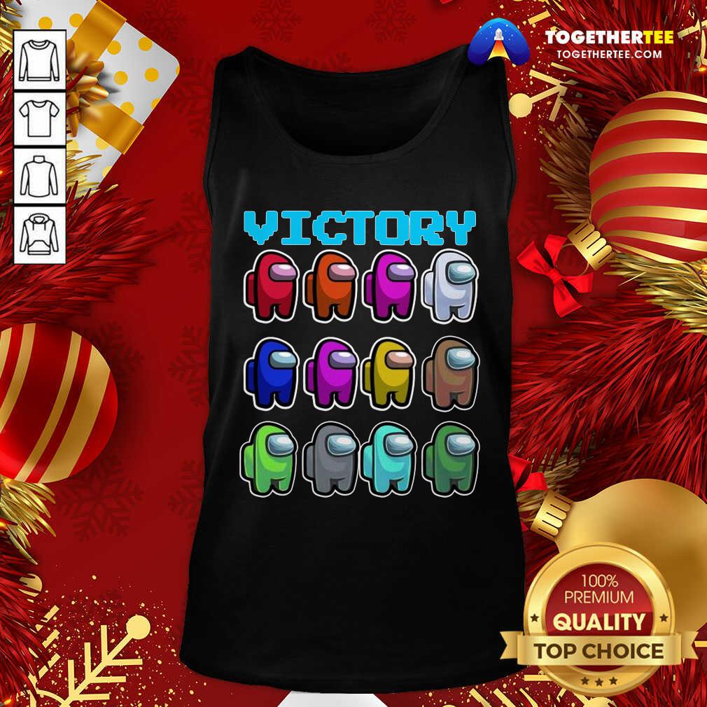 Cute Imposter Among Us Victory Shirt - Image 3
