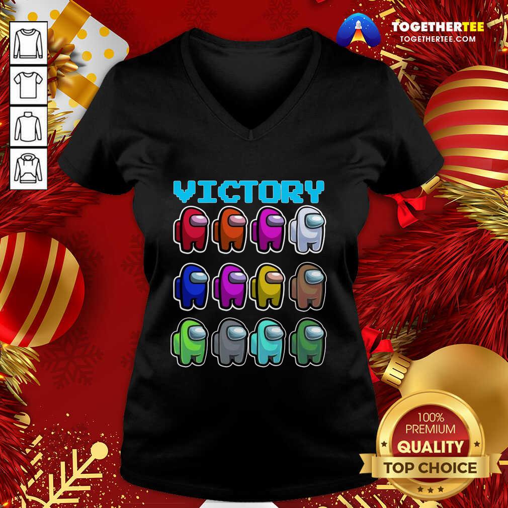 Cute Imposter Among Us Victory Shirt - Image 2