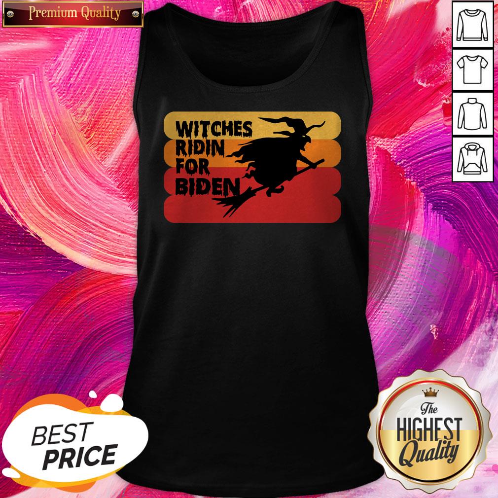 Witches Ridin For Biden Halloween Election 2020 Shirt - Image 3