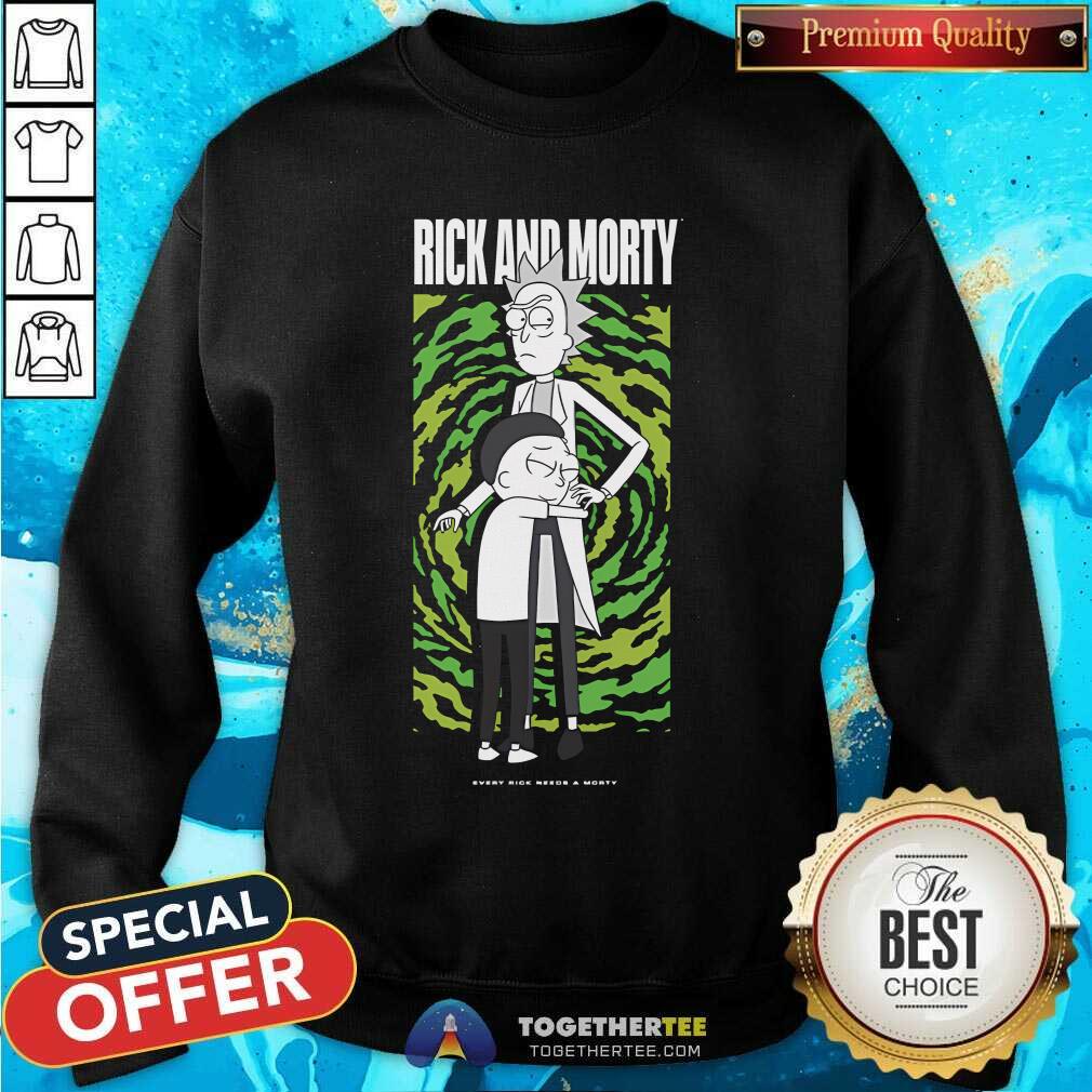 Funny Rick And Morty Every Rick Needs A Morty T-Shirt - Image 2