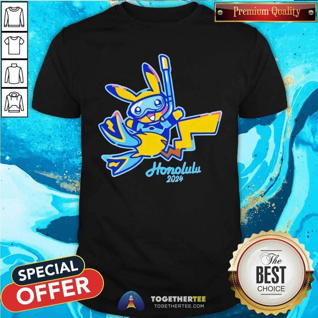Top Pokemon Go Honolulu Hawaii 2024 Worlds T-Shirt