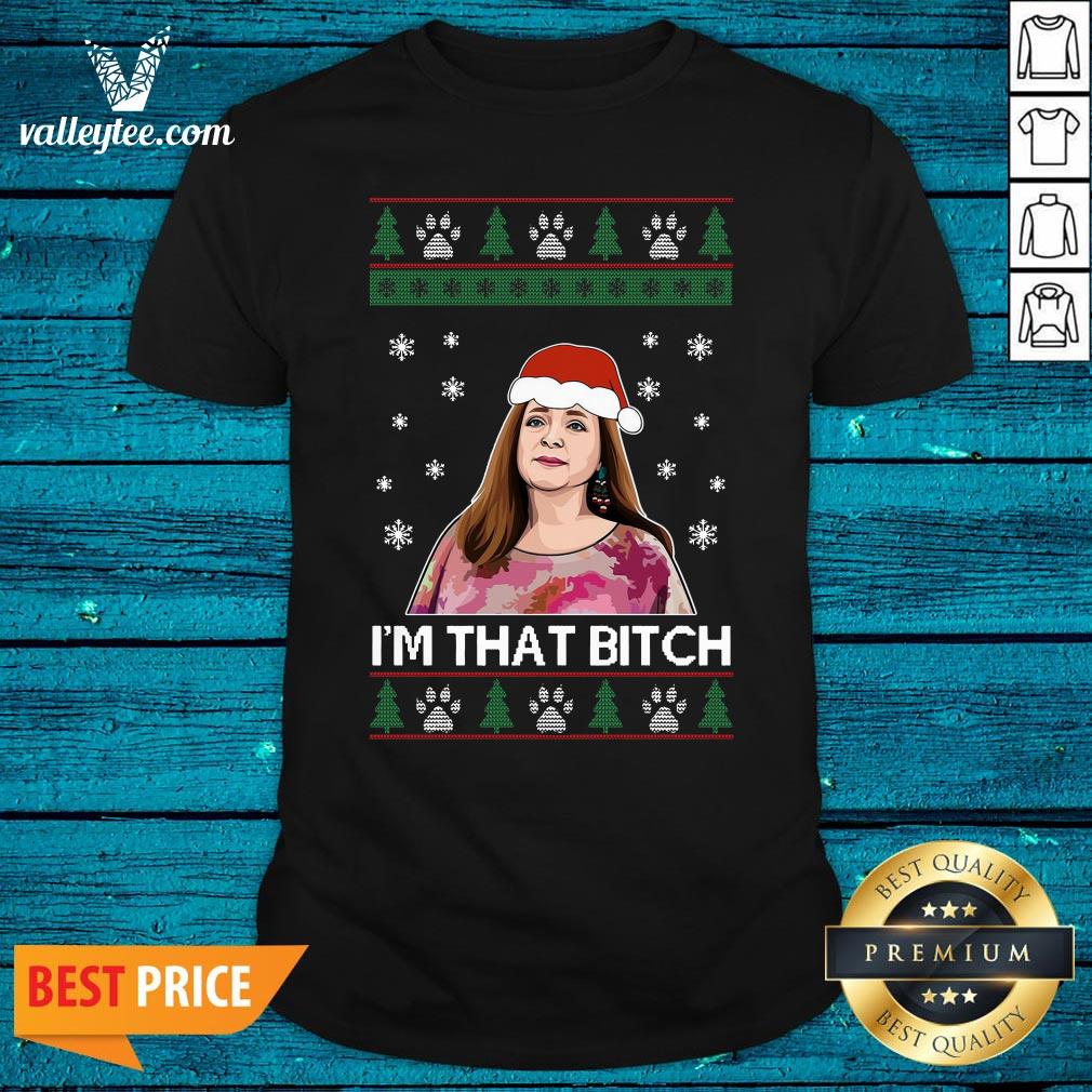 Cool Carole Baskin I’m That Bitch Ugly Christmas Shirt