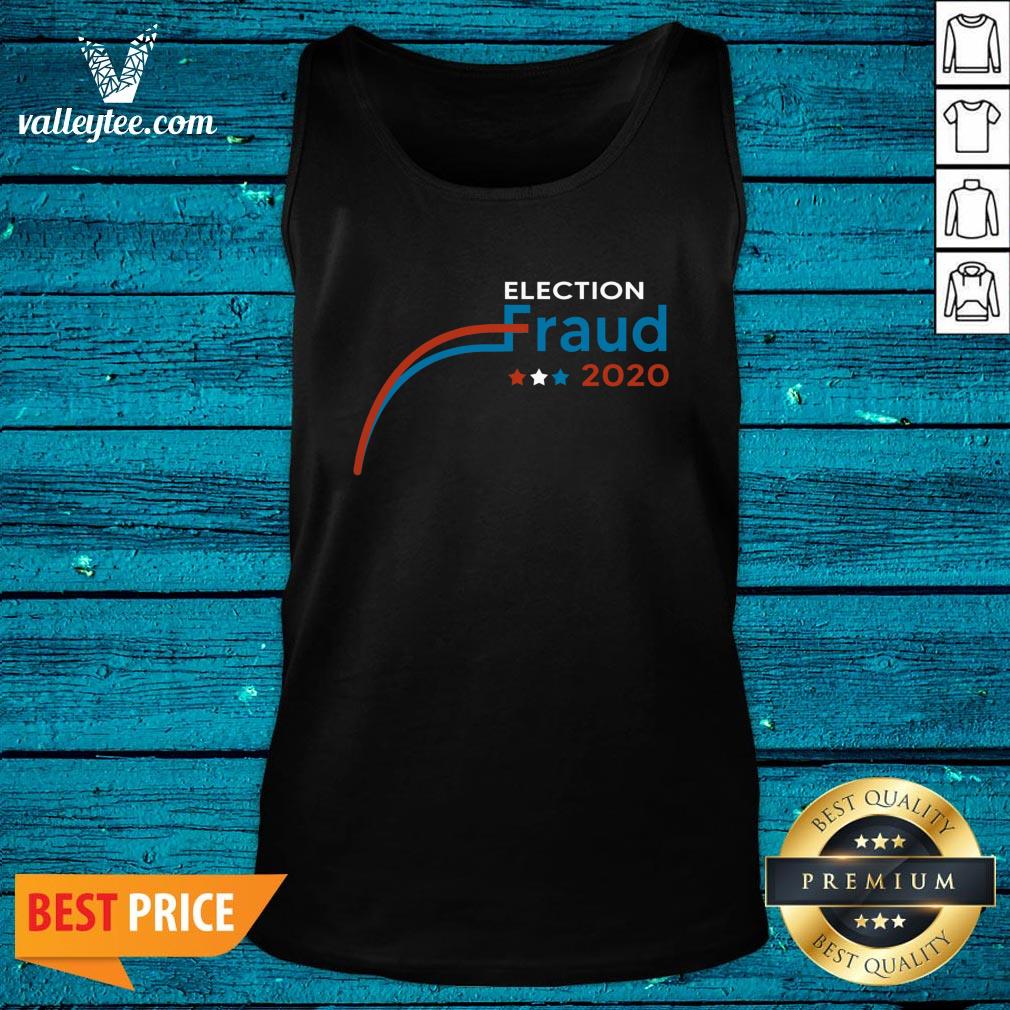 Cute Election Voter Fraud 2020 Stars Shirt - Image 3