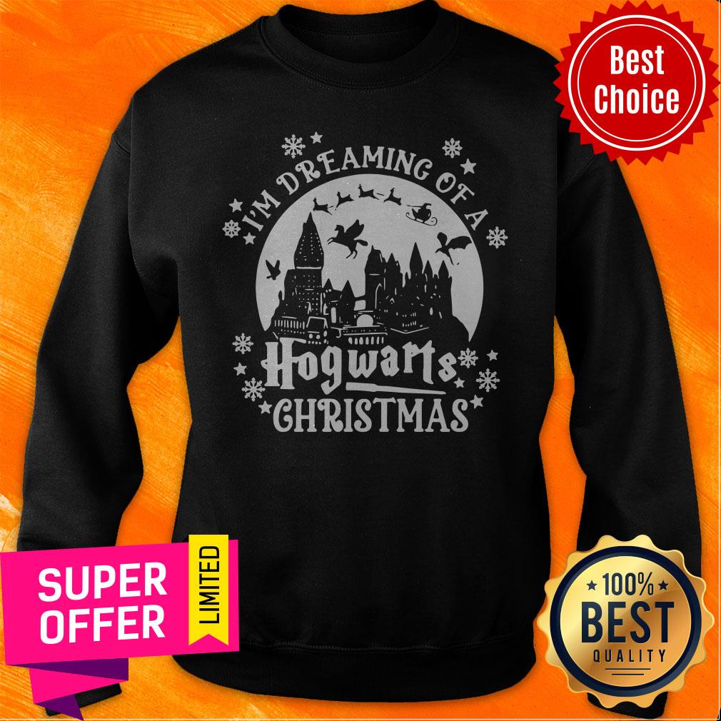 Nice Original I’m Dreaming Of A Hogwarts Christmas Shirt - Image 4