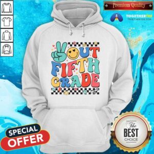 Alternative view of Premium Peace Out 5th Grade Last Day 2024 T-shirt