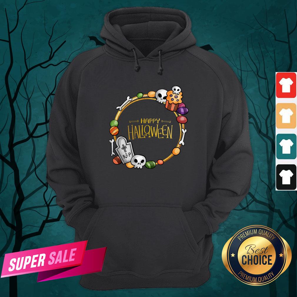 Skull Day Dead Happy Halloween Shirt - Image 3