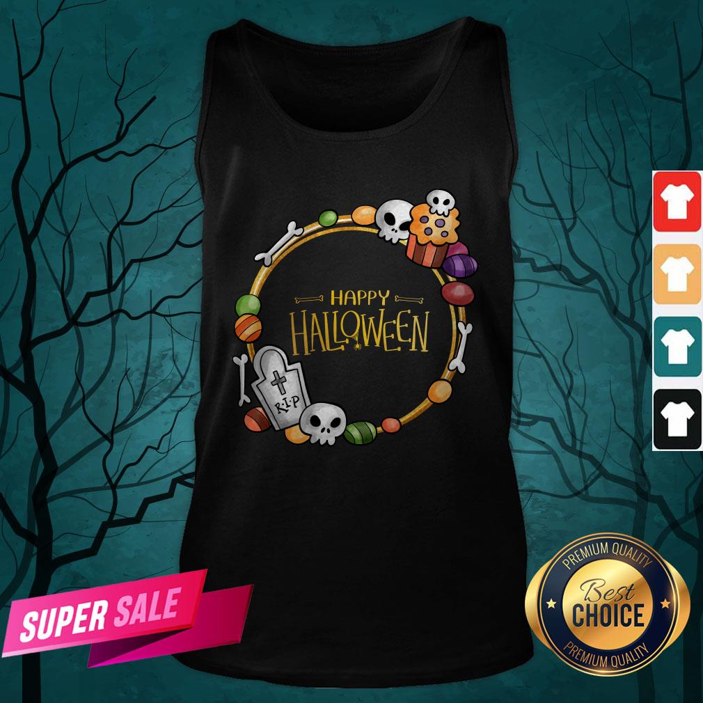 Skull Day Dead Happy Halloween Shirt - Image 5