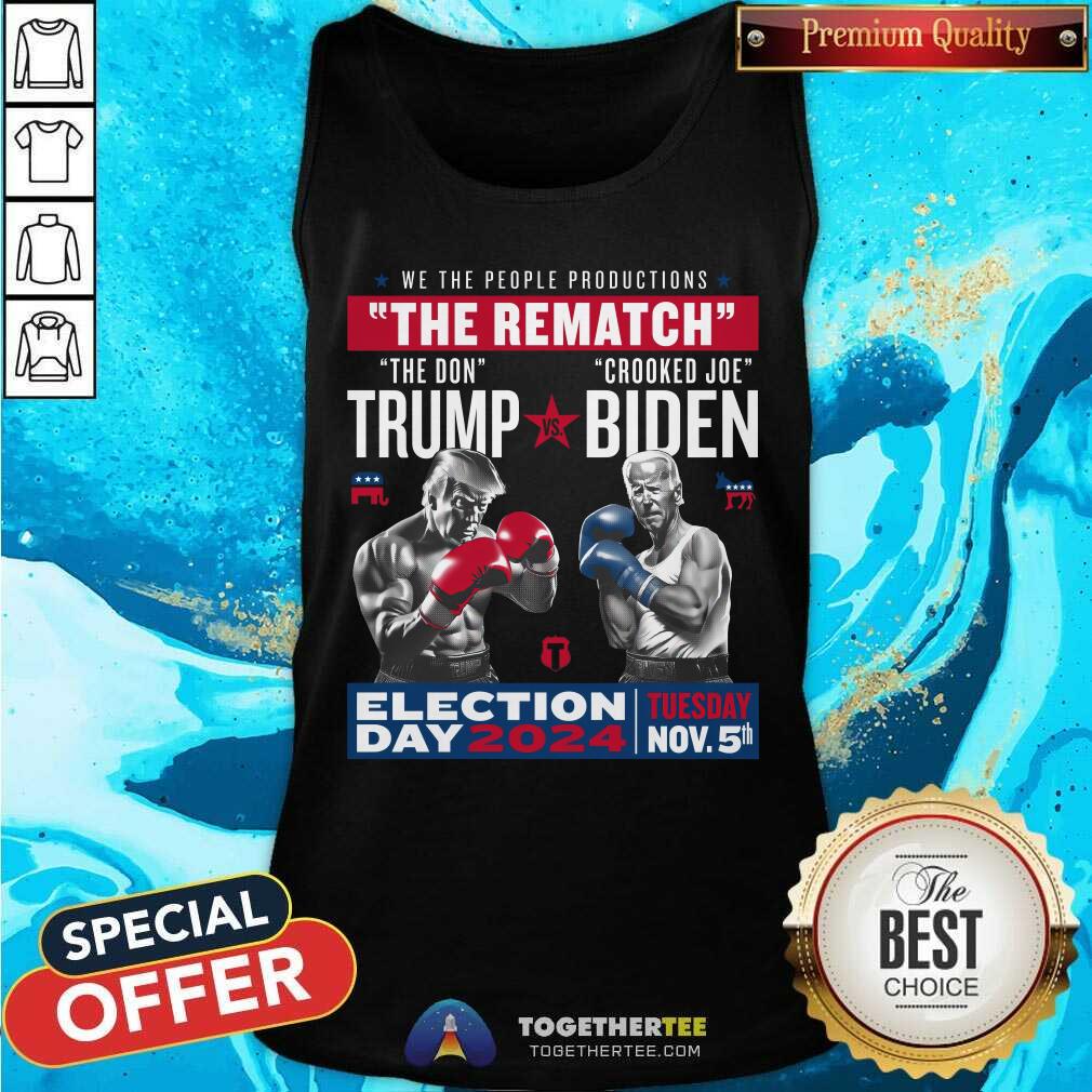Pretty The Rematch The Don Trump vs Crooked Joe Biden T-Shirt - Image 4