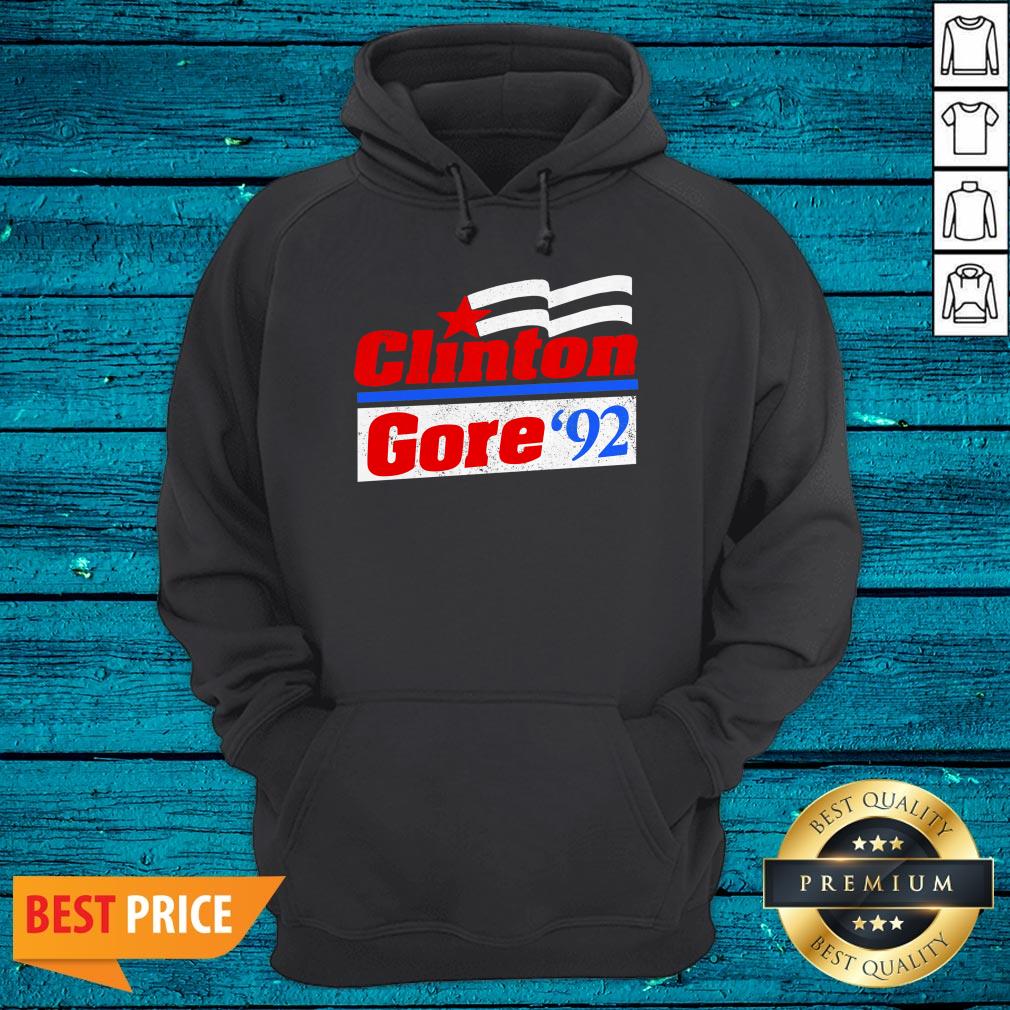 Clinton Gore 92 For America Again USA Politics Fun Gift Shirt - Image 3