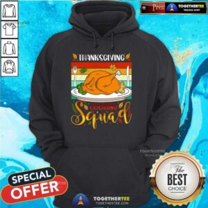 Alternative view of Hot Thanksgiving Squad Fun Turkey Dinner Cooking Team Vintage T-Shirt