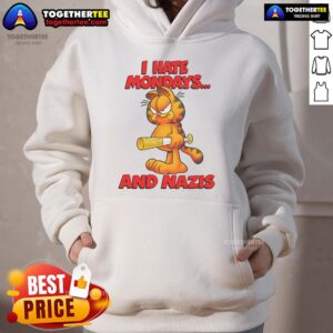 Alternative view of Nice I Hate Mondays And Nazis T-Shirt