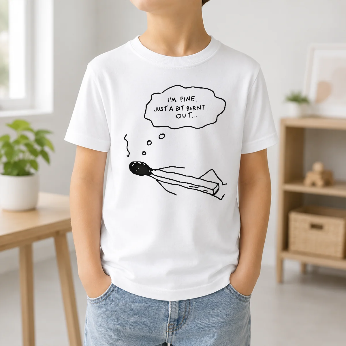 Nice Awesome Burnt Match Resting I Am Fine Just A Bit Burnt Out Shirt - Image 9