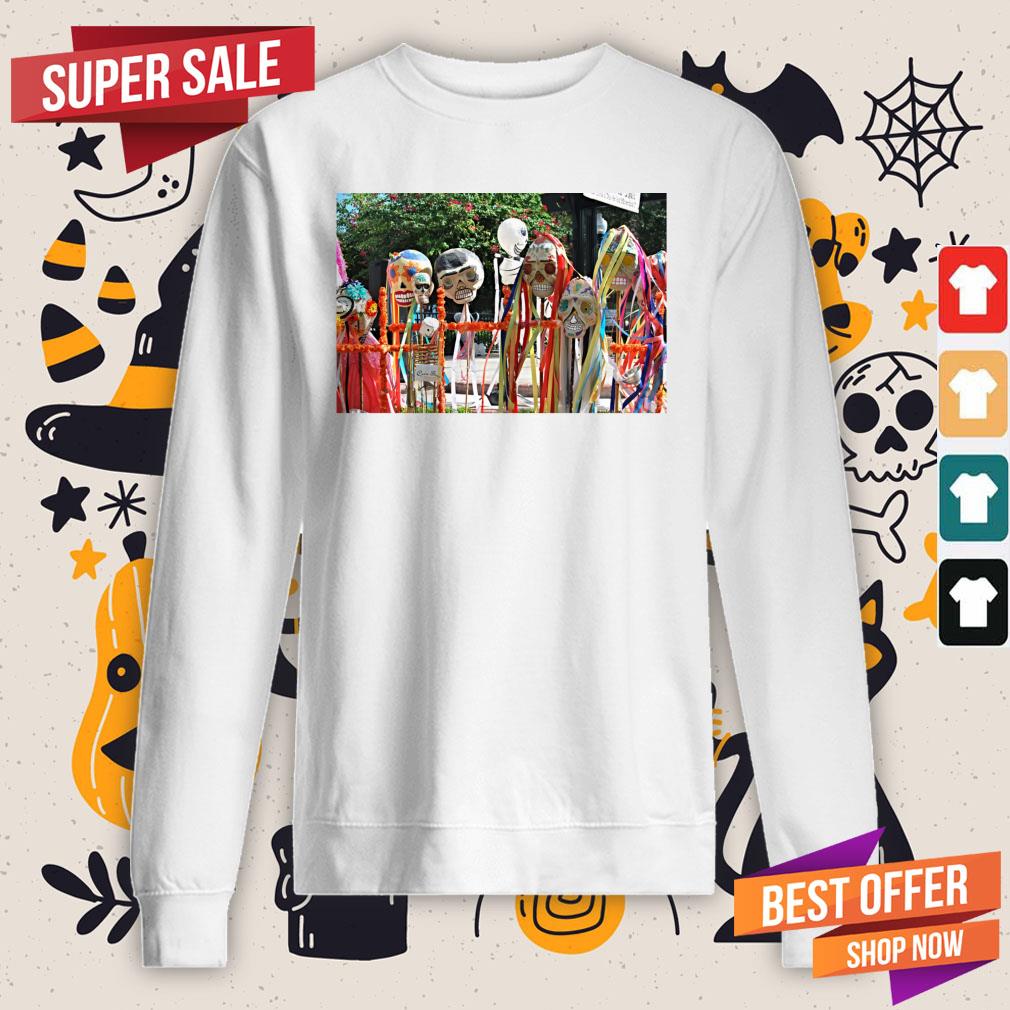 Day Of Dead Dia De Muertos Mexican Holiday Shirt - Image 4