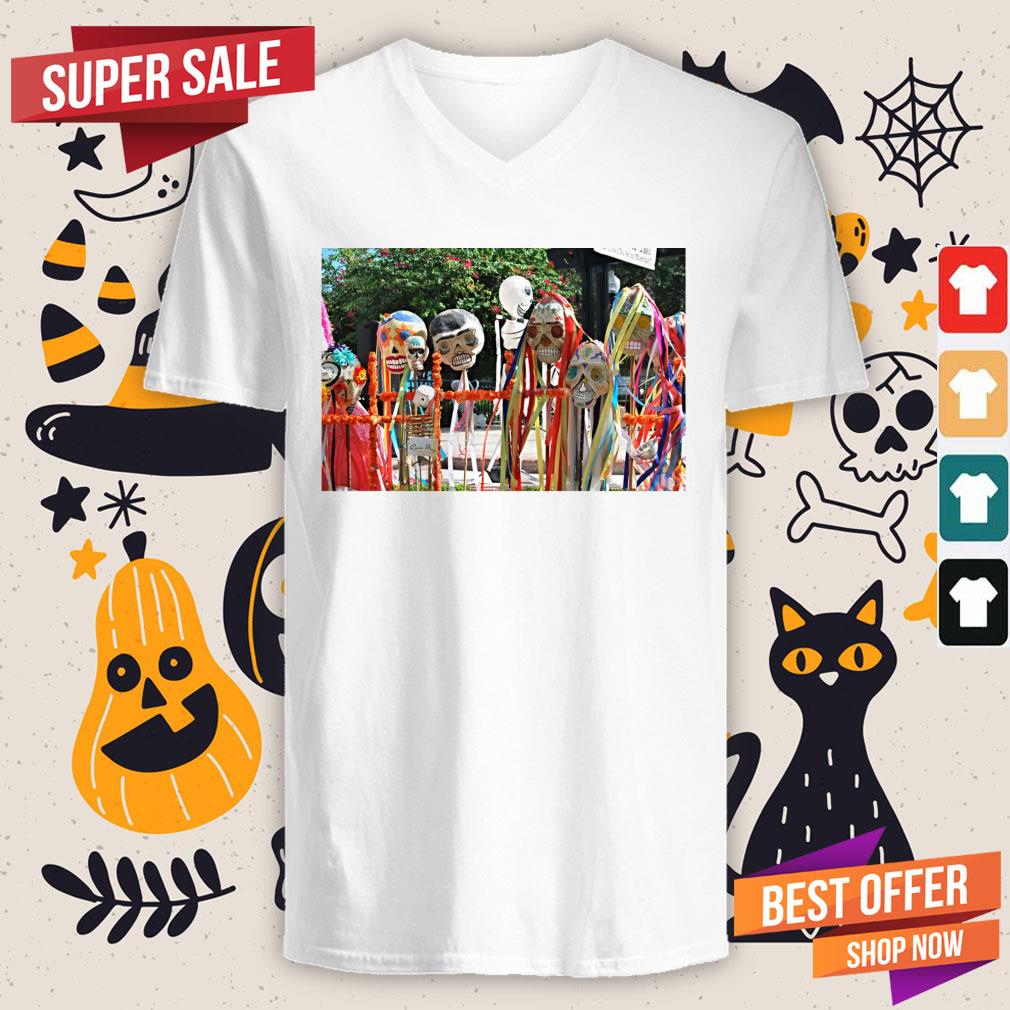 Day Of Dead Dia De Muertos Mexican Holiday Shirt - Image 2