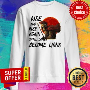 Alternative view of Official Rise And Rise Again Until Lambs Become Lions Moon Shirt