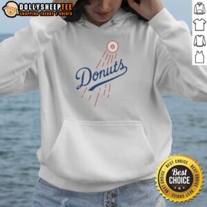 Alternative view of Nice Donuts MLB Style Logo Shirt