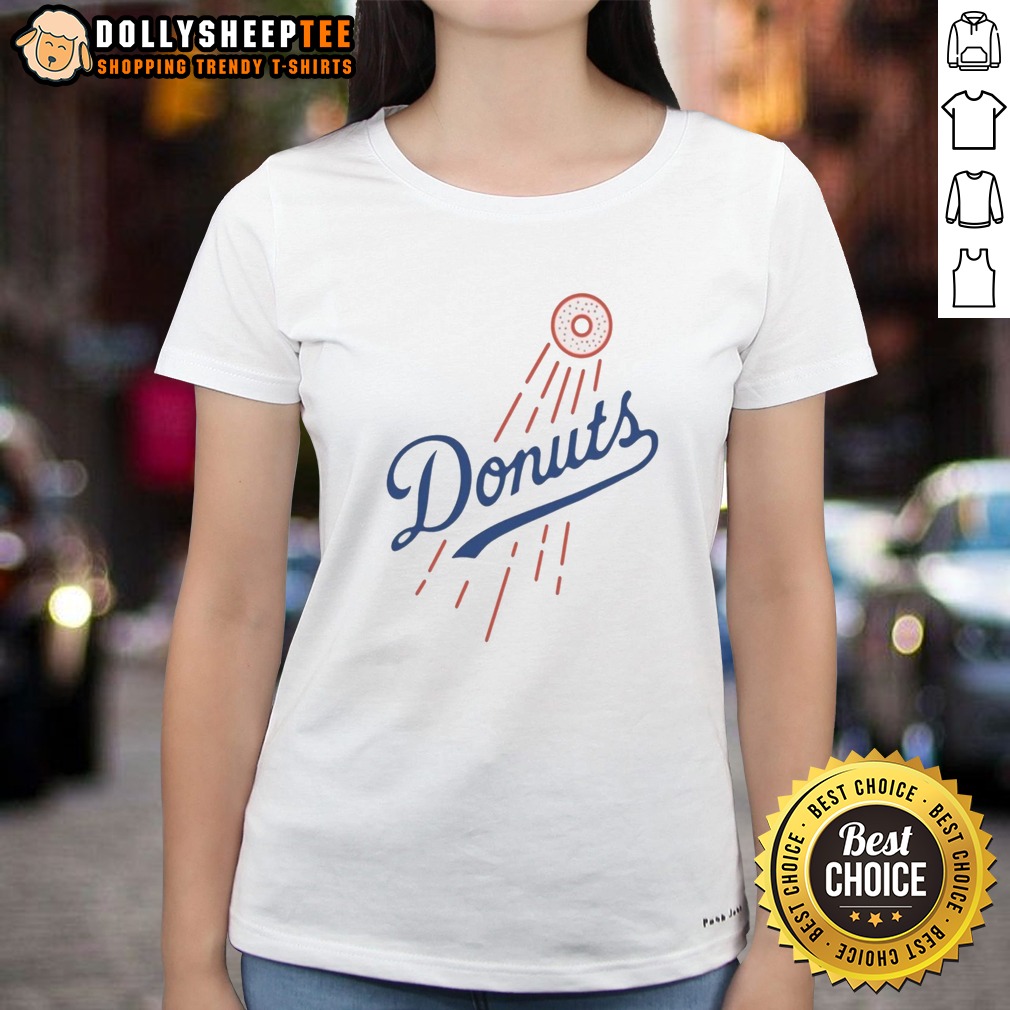 Nice Donuts MLB Style Logo Shirt - Image 3
