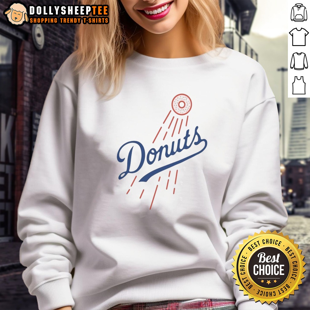 Nice Donuts MLB Style Logo Shirt - Image 4