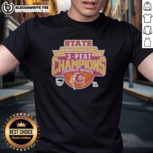Awesome Cherokee Braves 2026 NCHSAA Women's 2A Basketball State Champions T-Shirt