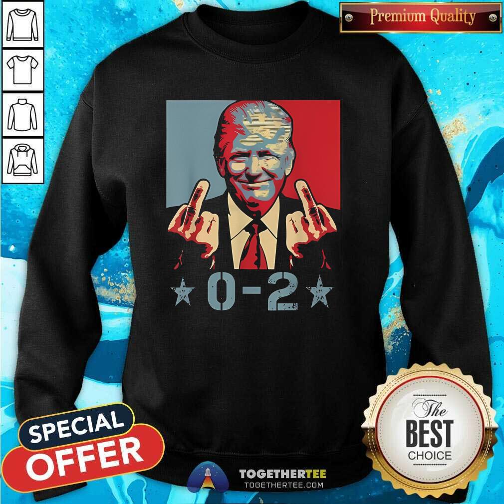 Original Trump 0-2 2024 Vintage T-Shirt - Image 4