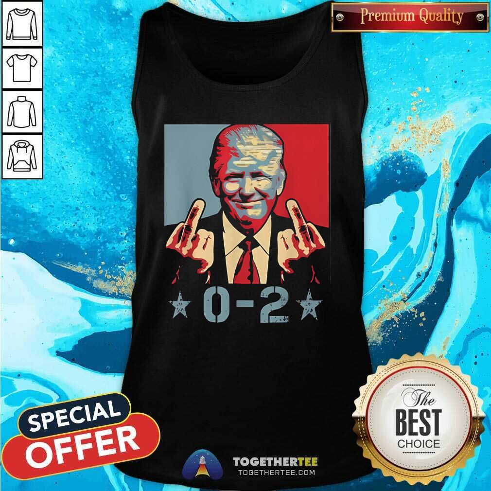Original Trump 0-2 2024 Vintage T-Shirt - Image 3