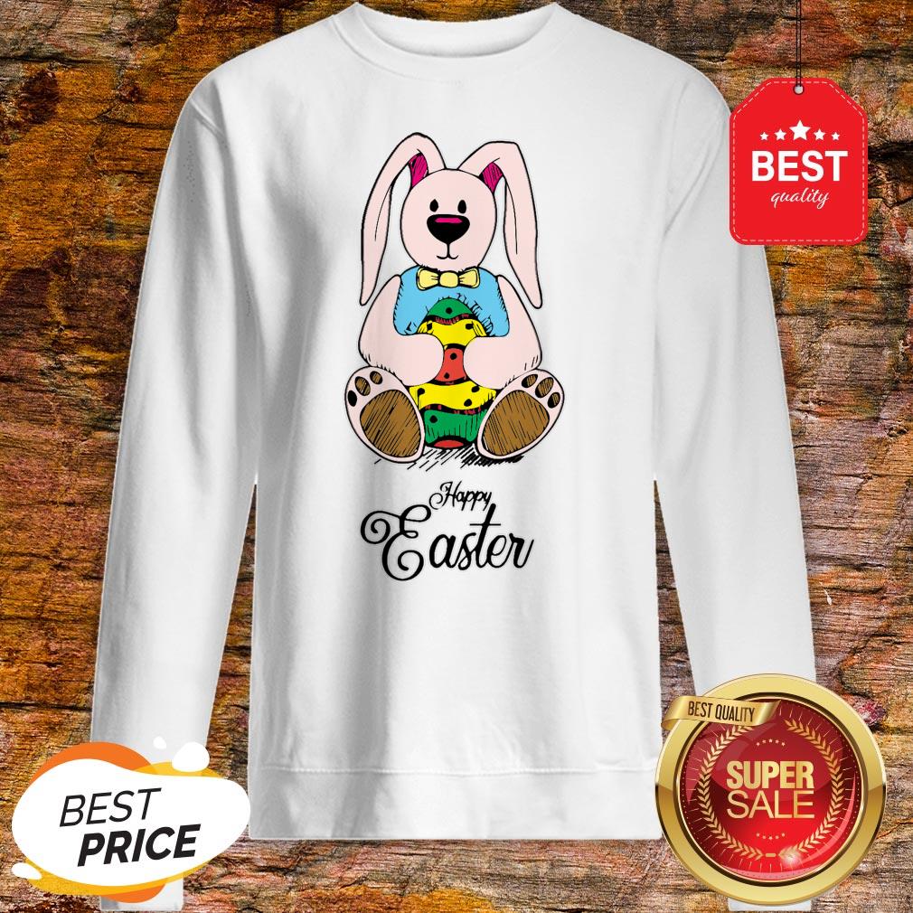 Cute Bunny Rabbit Happy Easter Day Shirt - Image 4