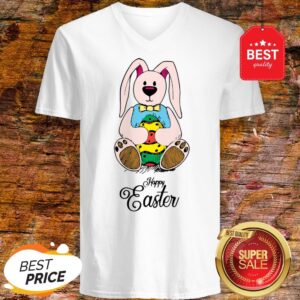 Alternative view of Cute Bunny Rabbit Happy Easter Day Shirt