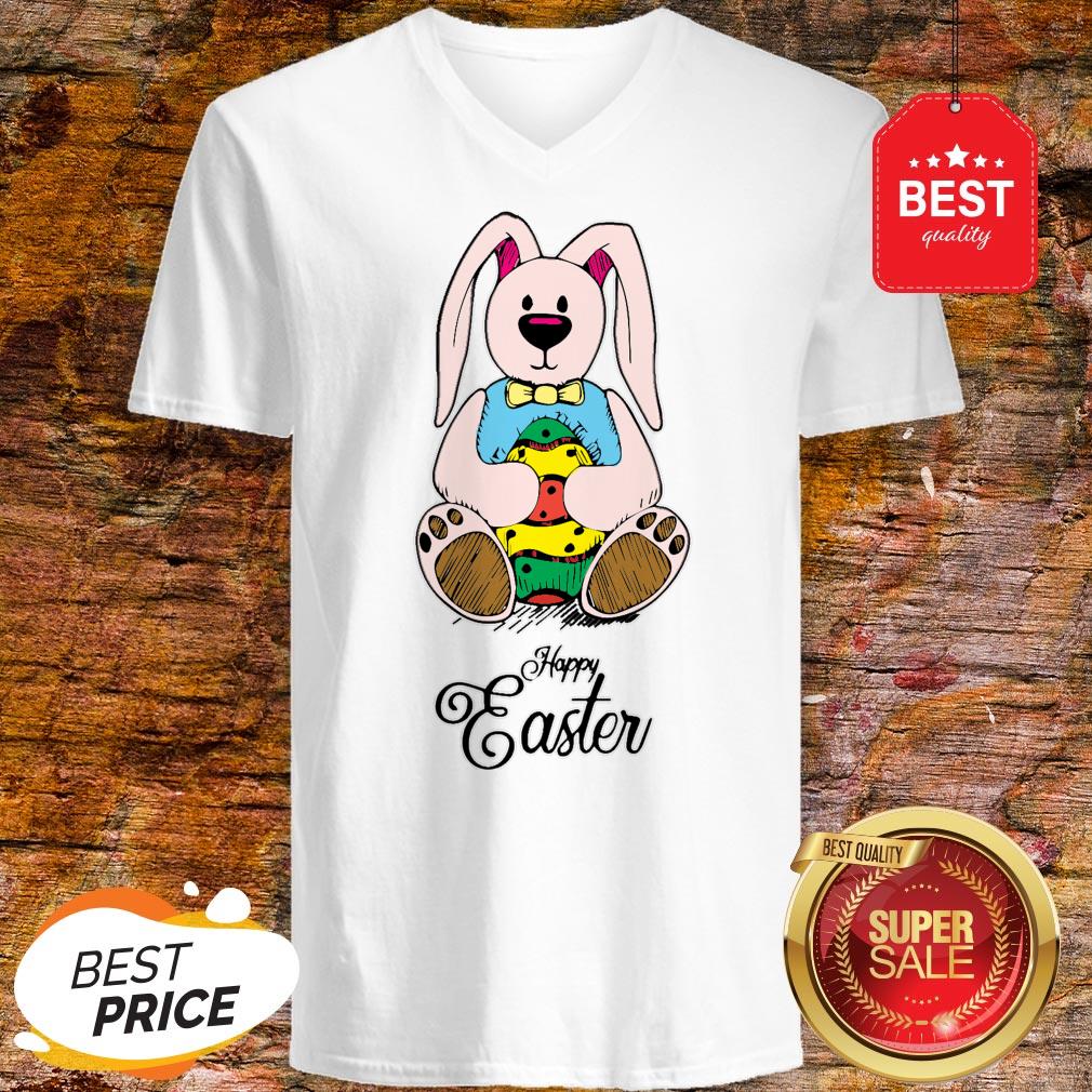 Cute Bunny Rabbit Happy Easter Day Shirt - Image 2