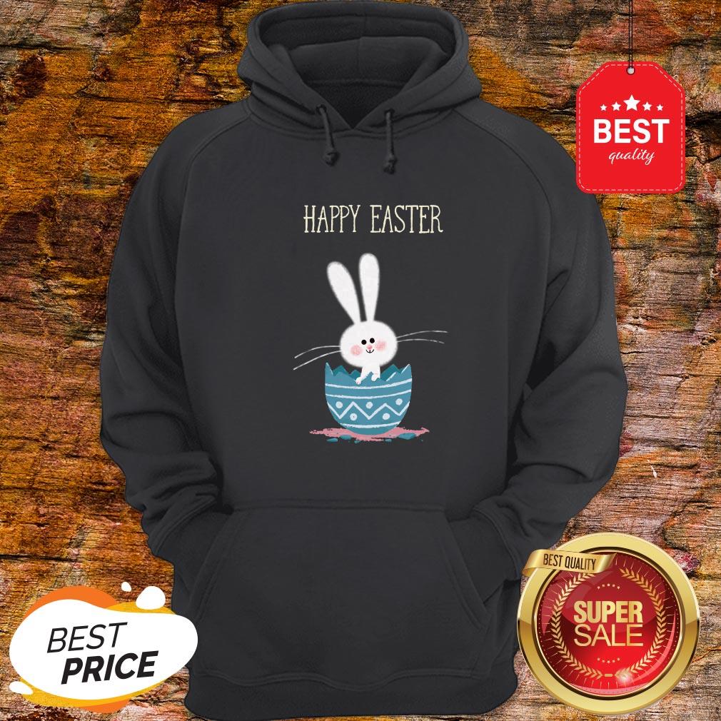 Cute Bunny Rabbit In Egg Happy Easter Day Shirt - Image 5