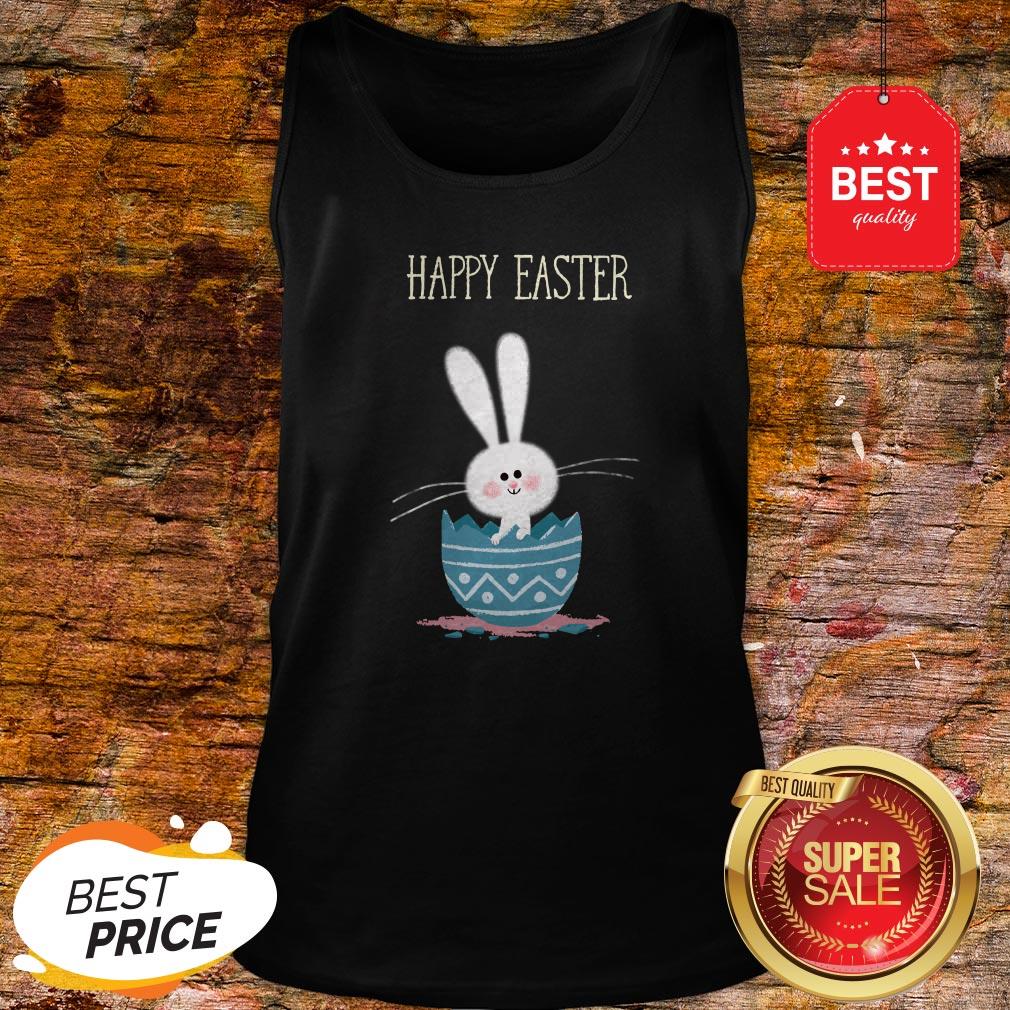 Cute Bunny Rabbit In Egg Happy Easter Day Shirt - Image 3