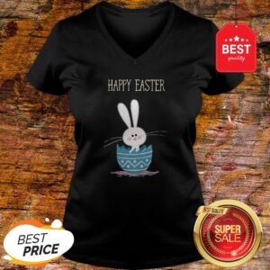 Alternative view of Cute Bunny Rabbit In Egg Happy Easter Day Shirt