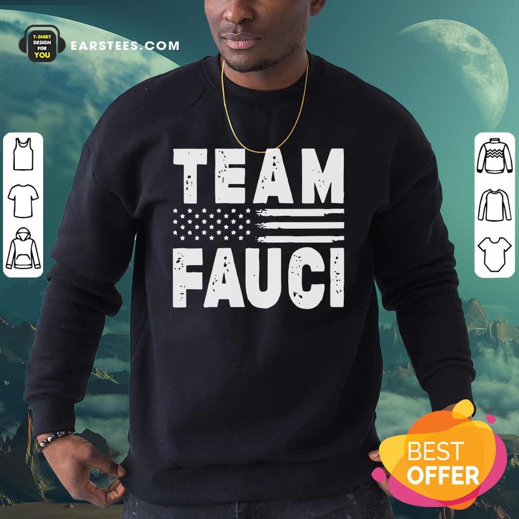 Nice Team Fauci Face Mask American Flag Shirt - Image 5