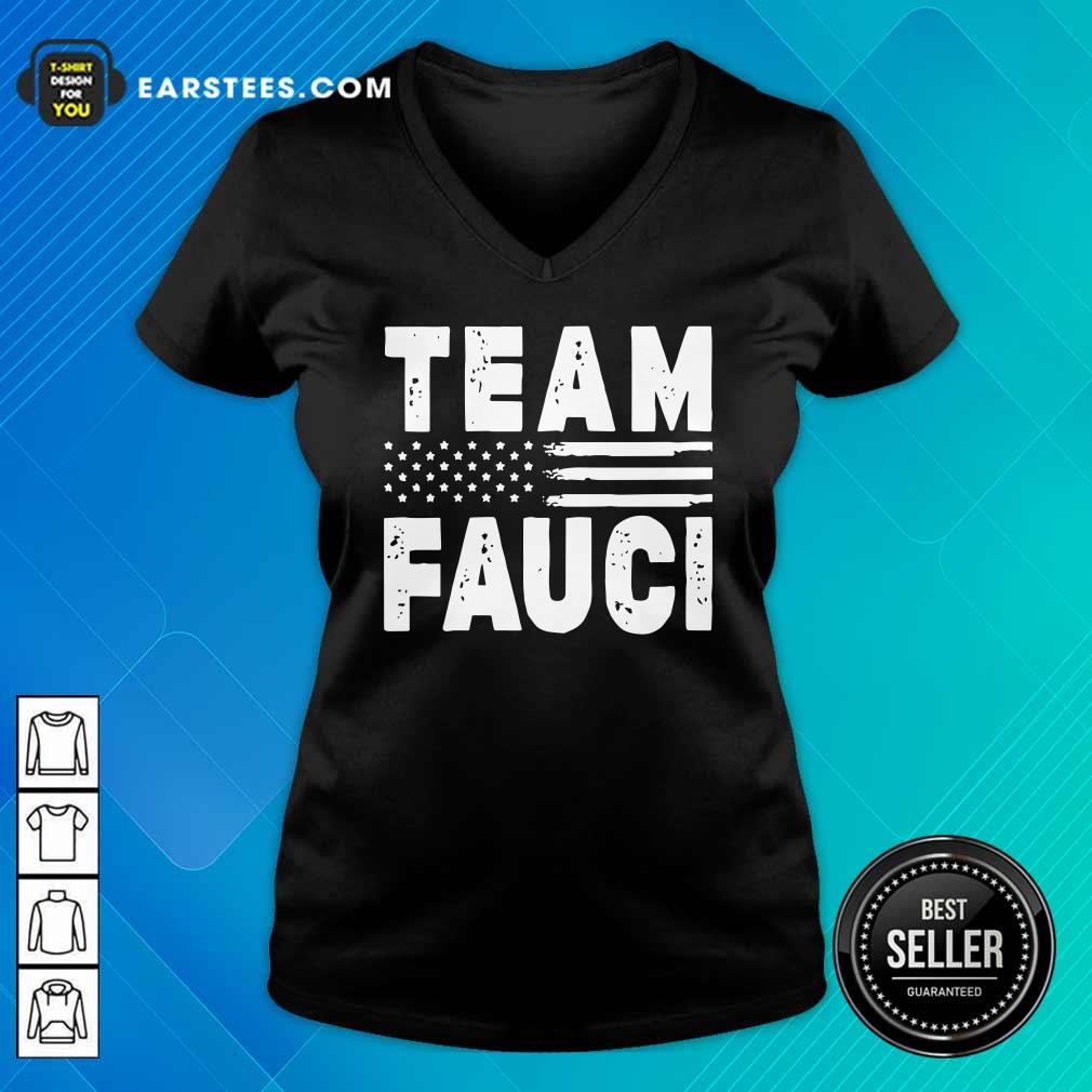 Nice Team Fauci Face Mask American Flag Shirt - Image 3