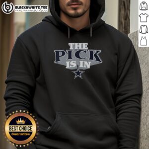 Alternative view of Nice Dallas Cowboys Pick Is In T-Shirt
