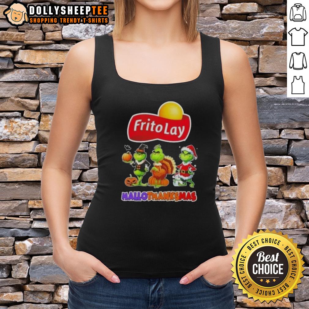 Good Frito Lay X Grinch Cosplay Happy HalloThanksMas T-Shirt - Image 3
